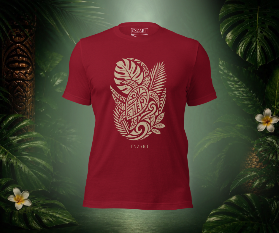 Gold Turtle t-shirt BGDY - EnzArt